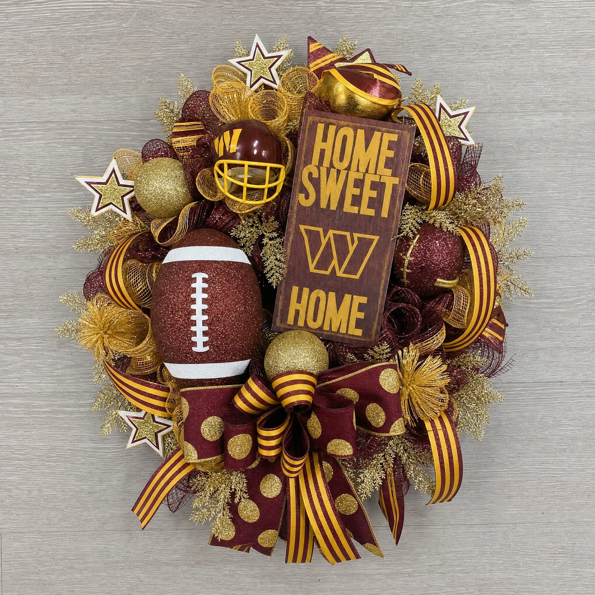 FOOTBALL WREATHS